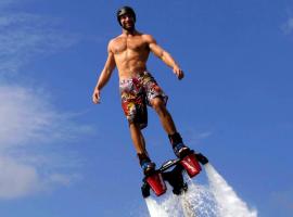 Flyboarding is easy activity for beginners